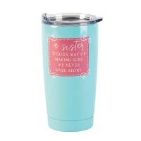 2pk -A SISTER IS GOD'S WAY OF TEAL TUMBLER - (Pack of 2) 2pk -A SISTER IS GOD'S WAY OF TEAL TUMBLER - (Pack of 2)