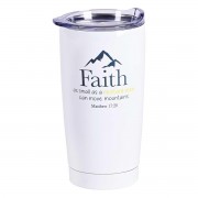 2pk -Tumbler Mustard Seed White 20 oz - (Pack of 2) 2pk -Tumbler Mustard Seed White 20 oz - (Pack of 2)