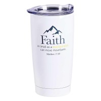 2pk -Tumbler Mustard Seed White 20 oz - (Pack of 2) 2pk -Tumbler Mustard Seed White 20 oz - (Pack of 2)