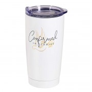 2pk -Tumbler Confirmed In Christ 20 oz White - (Pack of 2) 2pk -Tumbler Confirmed In Christ 20 oz White - (Pack of 2)