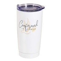2pk -Tumbler Confirmed In Christ 20 oz White - (Pack of 2) 2pk -Tumbler Confirmed In Christ 20 oz White - (Pack of 2)