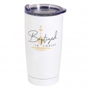 2pk -Tumbler Baptized In Christ 20 oz White - (Pack of 2) 2pk -Tumbler Baptized In Christ 20 oz White - (Pack of 2)