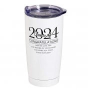 2pk -Tumbler Class Of 2024 Graduate 20 oz - (Pack of 2) 2pk -Tumbler Class Of 2024 Graduate 20 oz - (Pack of 2)