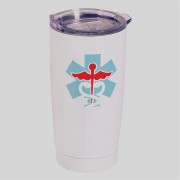 2pk -Tumbler Nurse Serenity Prayer 20oz White - (Pack of 2) 2pk -Tumbler Nurse Serenity Prayer 20oz White - (Pack of 2)