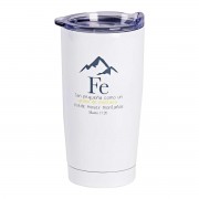 2pk -Tumbler Fe Grano De Mostaza White 20 oz - (Pack of 2) 2pk -Tumbler Fe Grano De Mostaza White 20 oz - (Pack of 2)