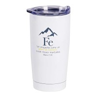 2pk -Tumbler Fe Grano De Mostaza White 20 oz - (Pack of 2)