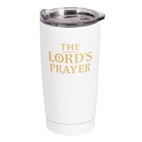 2pk -Tumbler The Lords Prayer KJV White 20 Oz - (Pack of 2)