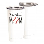 2pk -TMBLR BASEBALL MOM SS WHITE 20 OZ - (Pack of 2) 2pk -TMBLR BASEBALL MOM SS WHITE 20 OZ - (Pack of 2)