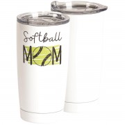 2pk -TMBLR SOFTBALL MOM SS WHITE 20 OZ - (Pack of 2) 2pk -TMBLR SOFTBALL MOM SS WHITE 20 OZ - (Pack of 2)