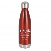 2pk -Water Bottle Sister Red 17 Oz - (Pack of 2)
