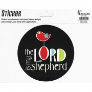 6pk -AUTO DECAL-THE LORD IS MY SHEP - Pack of 6 6pk -AUTO DECAL-THE LORD IS MY SHEP - Pack of 6