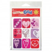 6pk -STICKER HEARTS STICKER 36 PCS - Pack of 6 6pk -STICKER HEARTS STICKER 36 PCS - Pack of 6