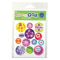 6pk -STICKER FLORALS STICKER 52 PCS - Pack of 6