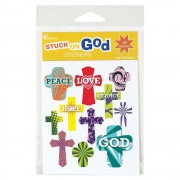 6pk -STICKER CRS PEACE LOVE STICKER 44 PCS - Pack of 6 6pk -STICKER CRS PEACE LOVE STICKER 44 PCS - Pack of 6