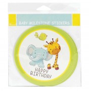 3pk -STKR PRECIOUS LITTLE MONTLY MILESTONE 5" - Pack of 3 3pk -STKR PRECIOUS LITTLE MONTLY MILESTONE 5" - Pack of 3