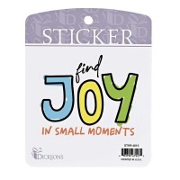 6pk -Sticker Find Joy In Small Moments - Pack of 6