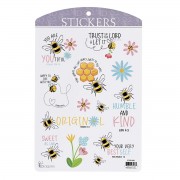 6pk -Sticker Bee Collection - Pack of 6 6pk -Sticker Bee Collection - Pack of 6