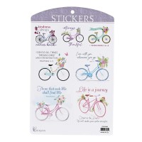 6pk -Sticker Bike Collection - Pack of 6