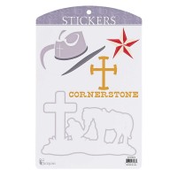 6pk -Sticker Western Collection - Pack of 6
