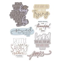 6pk -Sticker Word Base Collection - Pack of 6 6pk -Sticker Word Base Collection - Pack of 6
