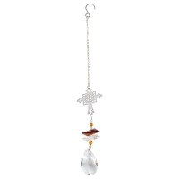 3pk -Suncatcher Cross Crystal 10in - Pack of 3