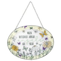 2pk -Suncatcher When Butterflies Appear 9in - (Pack of 2) 2pk -Suncatcher When Butterflies Appear 9in - (Pack of 2)