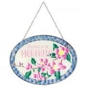 2pk -Suncatcher Joy Comes In The Morning 9in - (Pack of 2) 2pk -Suncatcher Joy Comes In The Morning 9in - (Pack of 2)