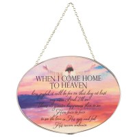 2pk -Suncatcher When I Come Home To Heaven - (Pack of 2)
