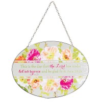 2pk -Suncatcher This Is The Day Ps.118:24 9in - (Pack of 2)