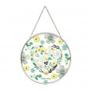 2pk -Suncatcher Floral Psalm 143:8 - (Pack of 2) 2pk -Suncatcher Floral Psalm 143:8 - (Pack of 2)