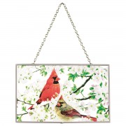 2pk -Suncatcher Cardinals 8in Rectangle - (Pack of 2) 2pk -Suncatcher Cardinals 8in Rectangle - (Pack of 2)