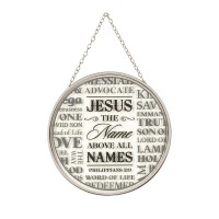 2pk -Suncatcher Names Of Jesus - (Pack of 2) 2pk -Suncatcher Names Of Jesus - (Pack of 2)