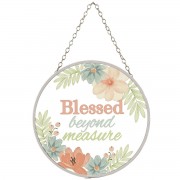 2pk -Suncatcher Blessed Beyond Measure 6in - (Pack of 2) 2pk -Suncatcher Blessed Beyond Measure 6in - (Pack of 2)
