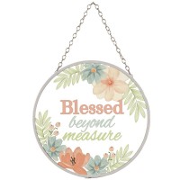 2pk -Suncatcher Blessed Beyond Measure 6in - (Pack of 2) 2pk -Suncatcher Blessed Beyond Measure 6in - (Pack of 2)