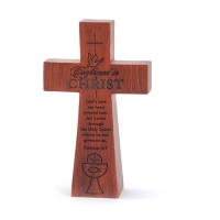 3pk -Confirmed In Christ Tabletop Cross - Pack of 3 3pk -Confirmed In Christ Tabletop Cross - Pack of 3