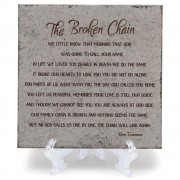 2pk -Tbltop Tile The Broken Chain 6x6 Grey - (Pack of 2) 2pk -Tbltop Tile The Broken Chain 6x6 Grey - (Pack of 2)