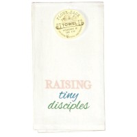 2pk -Towel Floursack Raising Tiny Disciples - (Pack of 2)