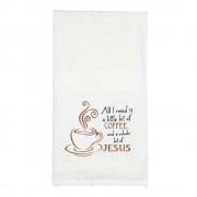 2pk -TOWEL FLOUR SACK ALL I NEED IS - (Pack of 2) 2pk -TOWEL FLOUR SACK ALL I NEED IS - (Pack of 2)