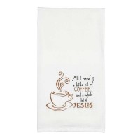 2pk -TOWEL FLOUR SACK ALL I NEED IS - (Pack of 2)