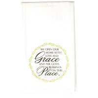 2pk -Dishtowel We Open Our Home Cotton - (Pack of 2)