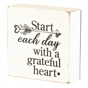 2pk -START EACH DAY WITH A TABLETOP PLAQUE - (Pack of 2) 2pk -START EACH DAY WITH A TABLETOP PLAQUE - (Pack of 2)