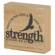 2pk -Tabletop Plaque Trust In The Lord - (Pack of 2) 2pk -Tabletop Plaque Trust In The Lord - (Pack of 2)