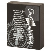 2pk -Tabletop Plaque Graduate For I Know - (Pack of 2) 2pk -Tabletop Plaque Graduate For I Know - (Pack of 2)