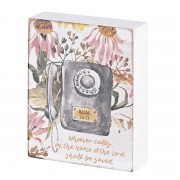 2pk -Tabletop Plaque Whoever Calls White 3x4 - (Pack of 2) 2pk -Tabletop Plaque Whoever Calls White 3x4 - (Pack of 2)