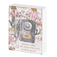 2pk -Tabletop Plaque Whoever Calls White 3x4 - (Pack of 2) 2pk -Tabletop Plaque Whoever Calls White 3x4 - (Pack of 2)