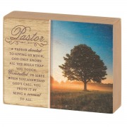 2pk -Tabletop Plaque Pastor Devoted 4x3 - (Pack of 2) 2pk -Tabletop Plaque Pastor Devoted 4x3 - (Pack of 2)