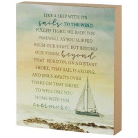 2pk -Tabletop Plaque We Bade Farewell 8x10 - (Pack of 2) 2pk -Tabletop Plaque We Bade Farewell 8x10 - (Pack of 2)