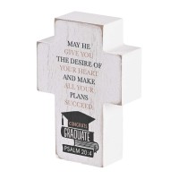 2pk -Tabletop Cross Congrats Graduate 3x4 - (Pack of 2) 2pk -Tabletop Cross Congrats Graduate 3x4 - (Pack of 2)
