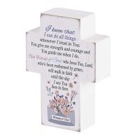 2pk -Tabletop Cross Woman Of God 3x4 - (Pack of 2) 2pk -Tabletop Cross Woman Of God 3x4 - (Pack of 2)