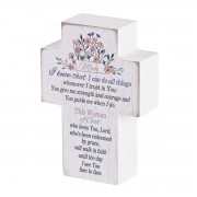 2pk -Tabletop Cross Mom Woman Of God 3x4 - (Pack of 2) 2pk -Tabletop Cross Mom Woman Of God 3x4 - (Pack of 2)